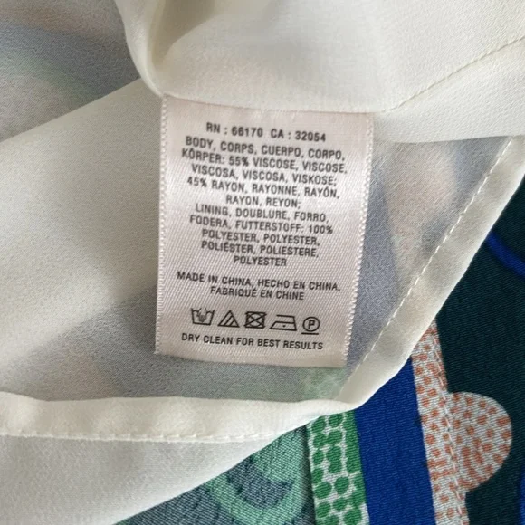 Anthropologie Maeve Folksong Bird Print Shift Dress Size S - Picture 9 of 11